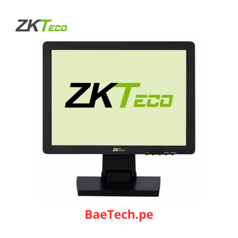 ZKTECO ZKD1504 - MONITOR TOUCH DE 15 PULGADAS PARA PUNTO DE VENTA