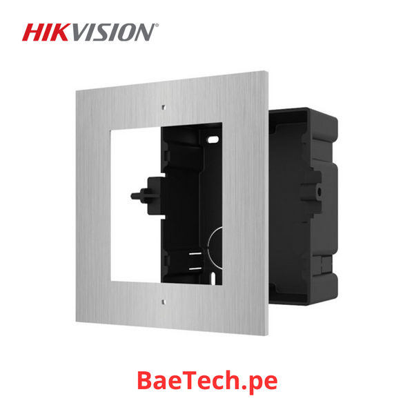Montaje empotrado HIKVISION DS-KD-ACF1/PLASTIC para un modulo de videoportero