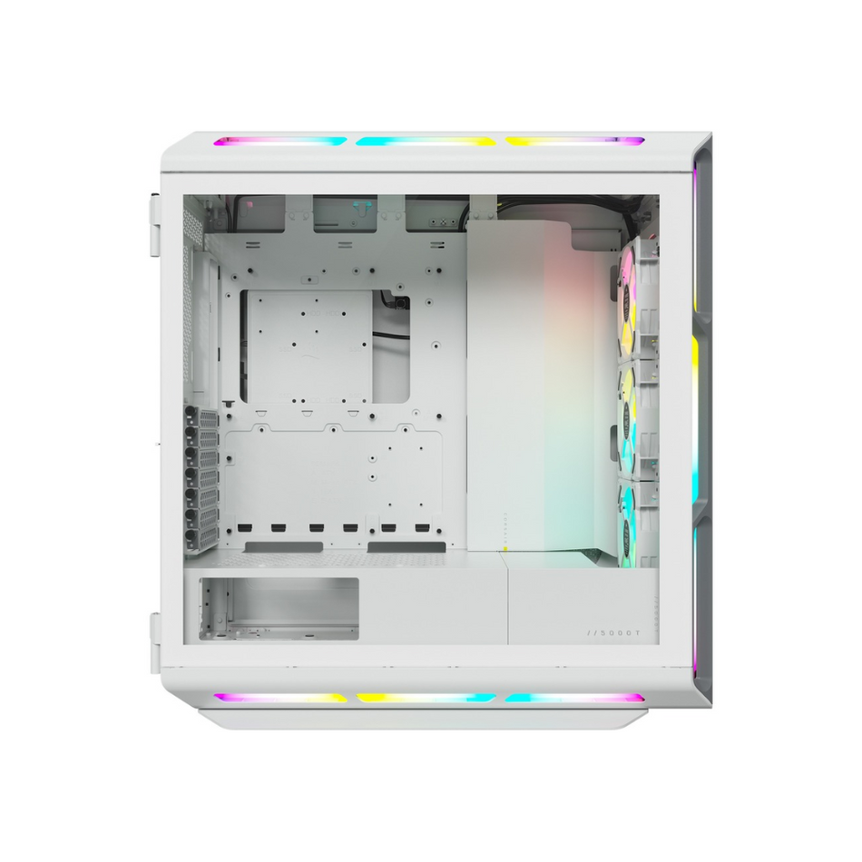 CASE CORSAIR ICUE 5000T RGB WHITE ( CC-9011231-WW ) GAMING | VIDRIO TEMPLADO | LED-RGB