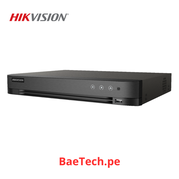 HIKVISION IDS-7208HQHI-M1/S - GRABADOR DVR TURBO HD 8CH 4MP| 1080P ACUSENSE 1HDD HDTVI / AHD / CVI / CVBS / IP)