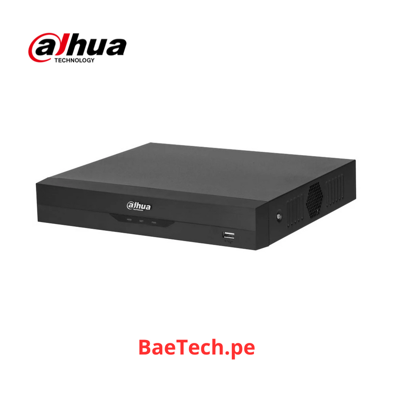 DAHUA XVR5216AN-I3 - GRABADOR XVR 16 CANALES/4K/ 2HDD- 10TB/IA