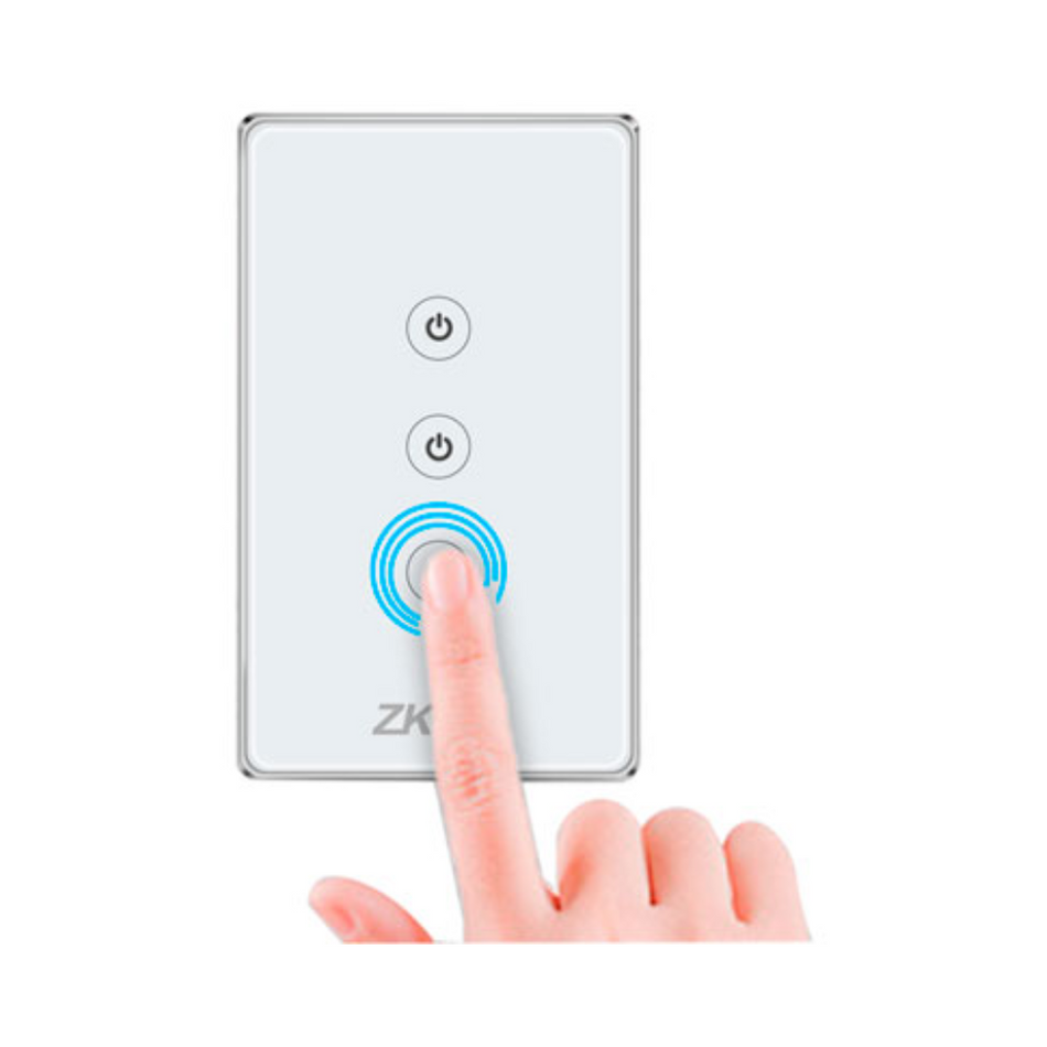 ZKTECO SW13-US - INTERRUPTOR INTELIGENTE WIFI DE 3 TOMAS