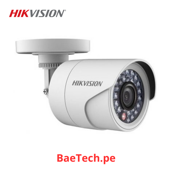 HIKVISION DS-2CE16D0T-IRPF - CAMARA TUBO EXTERIOR PLASTICO 2MP 1080P| IR 20M | 2.8MM |TVI/AHD/CVI/CVBS