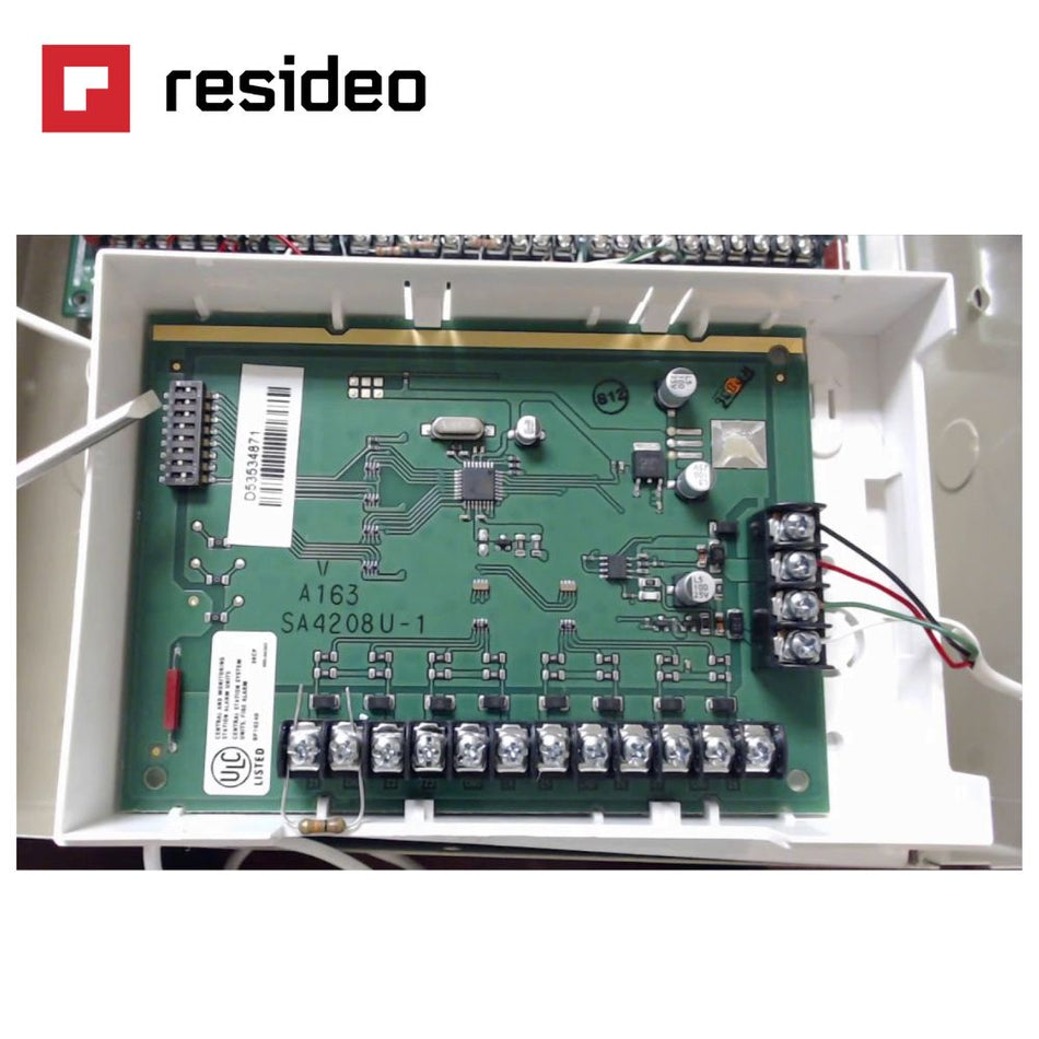 HONEYWELL RESIDEO 4208U Módulo expansor 8 zonas v-plex