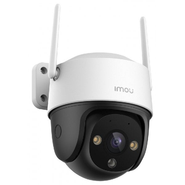 Camara de vigilancia wifi inalambrica CRUISER SE+ IMOU IPC-S41FE-IMOU Full hd 4MP full color IR 30mts gira 360° para exterior microfono incorporado deteccion de region de interes luz led + sirena 110dB