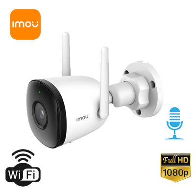 Camara de vigilancia wifi inalambrica exterior IMOU IPC-F22-D-IMOU Full hd 2MP IR 30mts IP67 microfono incorporado