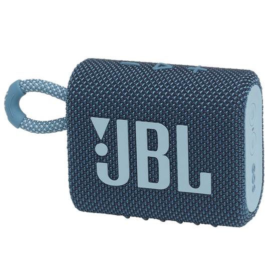 PARLANTE JBL GO 3 BT INALAMBRICO A PRUEBA DE AGUA PORTATIL COLOR AZUL - JBLGO3BLUAM