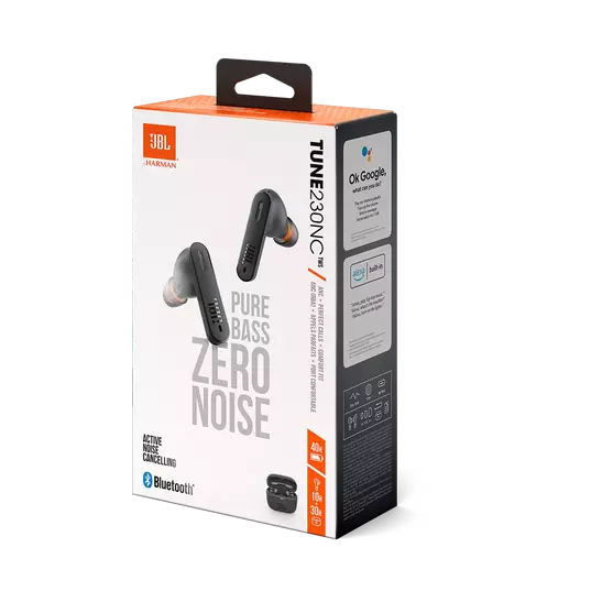 JBL TUNE 230NC TWS AURICULARES TRUE WIRELESS CON CANCELACIÓN DE RUIDO, JBLT230NCTWSBAM -  NEGRO