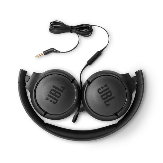 JBL TUNE 500 AURICULARES SUPRAAURALES CON CABLE - JBLT500BLKAM - NEGRO
