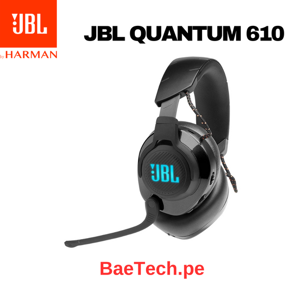 Audifono Gamer JBL Quantum 610 Wireless Cableado Negro