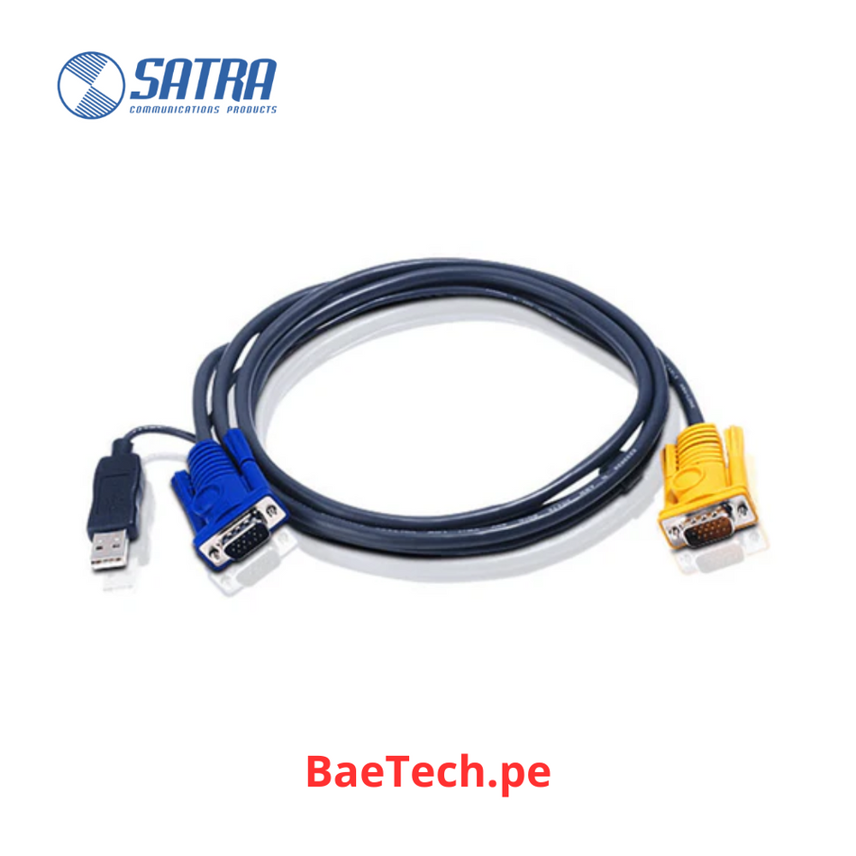SATRA 1602010180 Cable kvm usb 1.80 mts