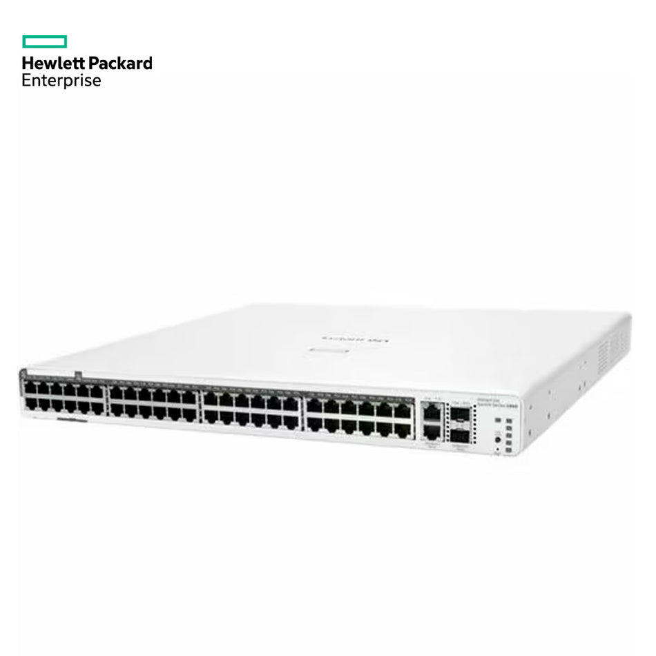 Switch HPE Aruba Instant On 1960 48G, 40p Class4 8p Class6 PoE 2XGT 2SFP+ 600W