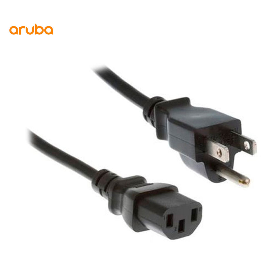 Cable poder HPE JW124A, NEMA 5-15P a IEC 60320 C13, 10A, 1.80 mts.