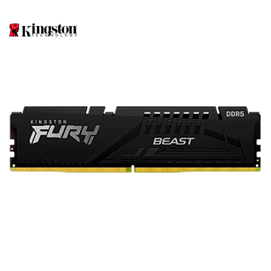 Memoria Ram Kingston KF556C40BB-8 Fury Beast 8GB DDR5-5600MT/s, PC5-44800, CL40, 1.25V, 288-Pin, Non-ECC