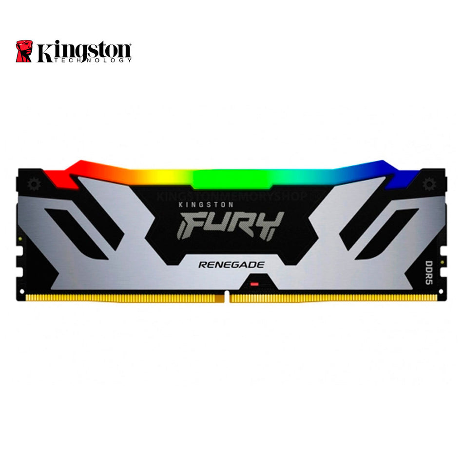 Memoria Ram Kingston KF564C32RSA-16 Fury Renegade, 16GB, DDR5 6400 MHz, PC5-51200, CL32, 1.4V, RGB