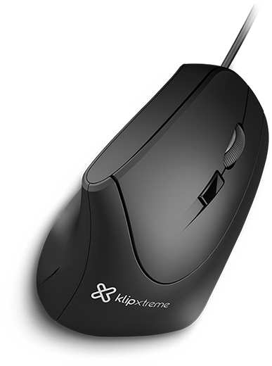 MOUSE VERTICAL KLIPXTREME KMO-506 ERGONÓMICO CON CABLE USB