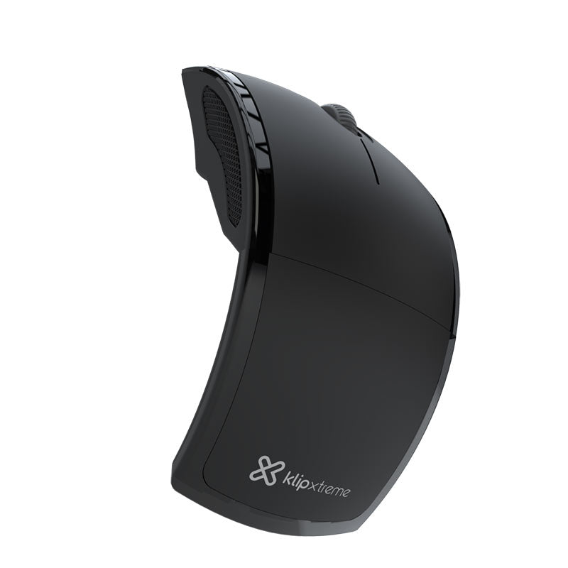 Mouse Klip Xtreme Lightflex Plegable Inalámbrico Ergonómico 2.4 GHz 3 botones - KMW-375