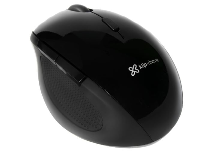 MOUSE KLIP XTREME ERGONÓMICO ORBIX NEGRO (KMW-500BK)