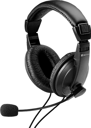 Audifono Klip Xtreme con micrófono KSH-301 Negro