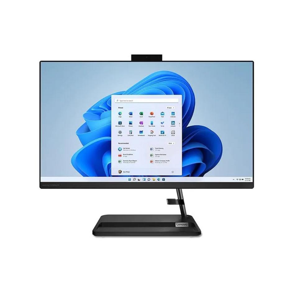 Computadora All-in-One Lenovo IdeaCentre3 24IAP7 23.8" FHD IPS Core i5-12450H 2.0/4.4GHz 8GB DDR4-3200 - F0GH00VFLD