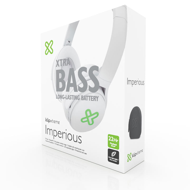 Auricular Bluetooth KLIP XTREME Imperious KWH-251 Blanco