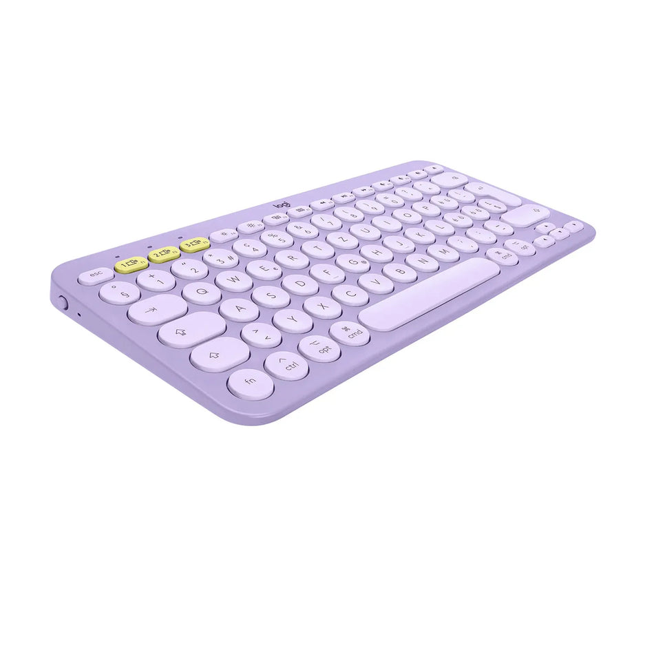 KIT LOGITECH TECLADO K380 LAVENDER 920-011150 + MOUSE PEBBLE M350 LAVENDER 910-006659