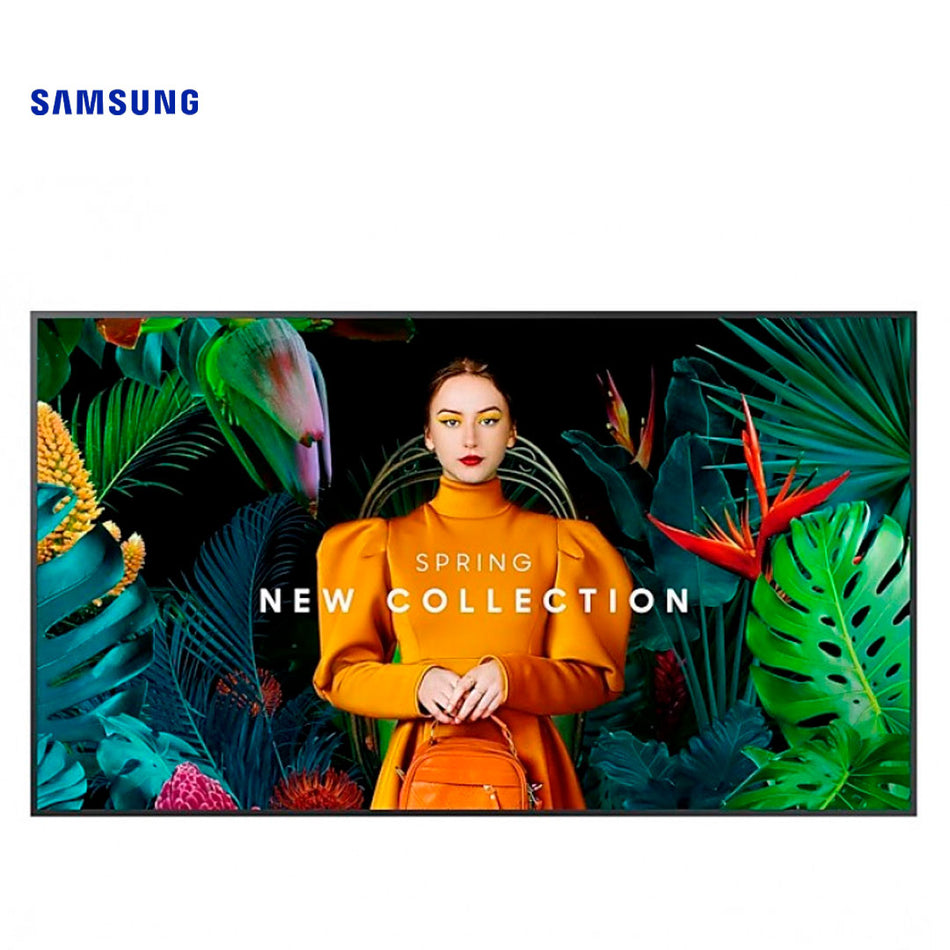 Pantalla de señalización Samsung Crystal UHD QMC, 55" VA 4K, 500nit, Quantum Signage