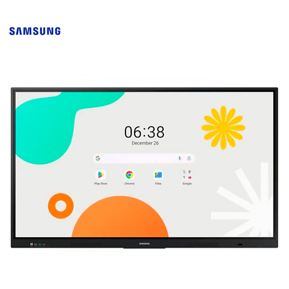 Pizarra Interactiva WAF de 75"SAMSUNG WAF, 75" IPS(3840x2160) 4K, 60Hz, 64 GB, Android14, Negro
