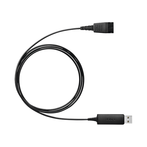 Cable Adaptador Jabra LINK 230 USB para Audífonos de Teléfono de Escritorio 230-09