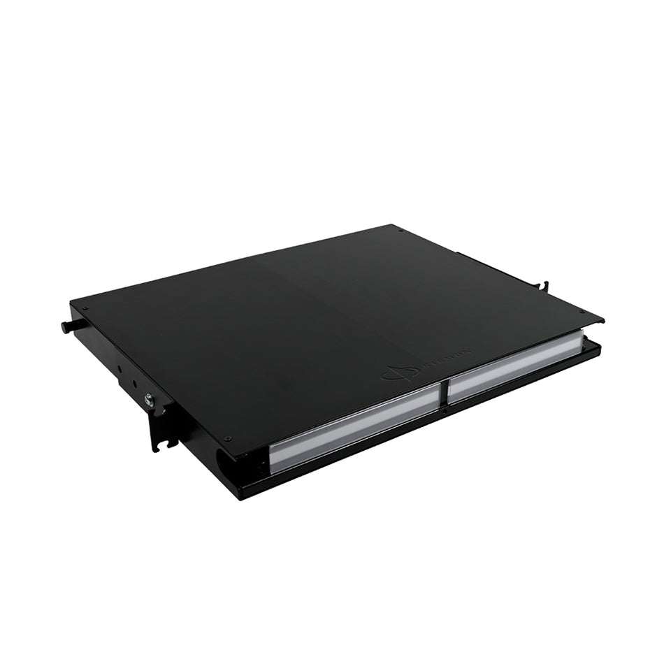 SIEMON LVE-1U-MD-T01A Gabinete, Fibra LightVerse, Plus 4 A, 1-RU Deslizable