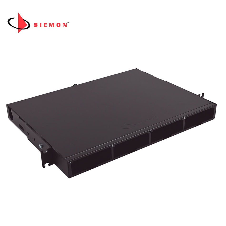 SIEMON LVE-1U-MS-C01A Bandeja FO, LightVerse, 96 Puertos, RACK 1U 4A.
