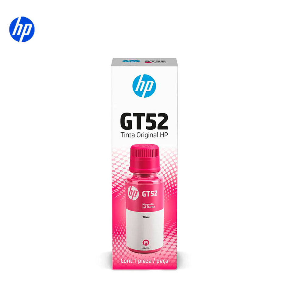 Botella de tinta original Magenta HP GT52 (M0H55AL), 70ml