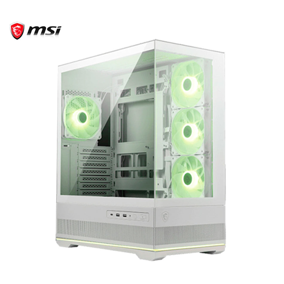 Case MSI MAG PANO 110R PZ WHITE, mini-ITX, Micro-ATX, ATX, Mid Tower