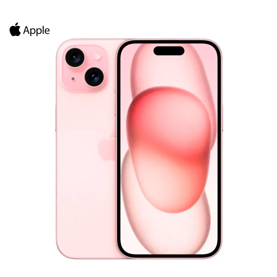 Smartphone APPLE IPHONE 15 A3090 128GB 5G 155CM ROSA (MTP13BE-A)