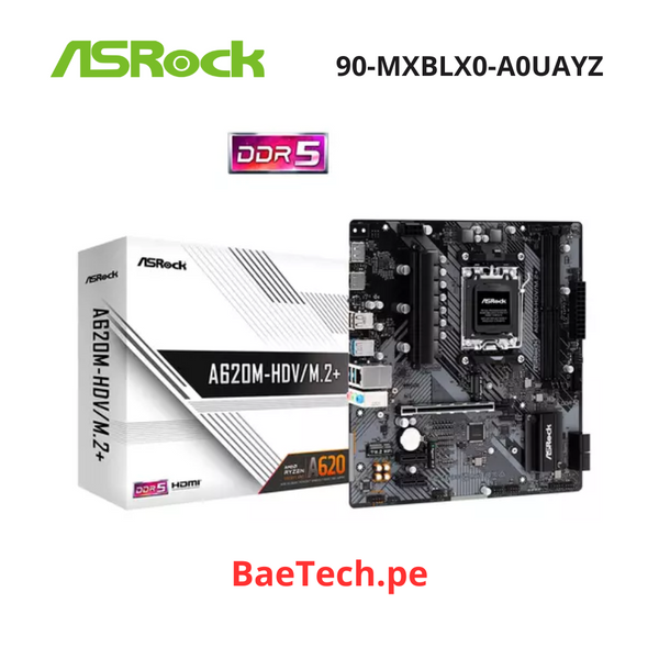 PLACA BASE AMD ASROCK A620M PRO RS WIFI ( 90-MXBLX0-A0UAYZ ) DDR5 AM5