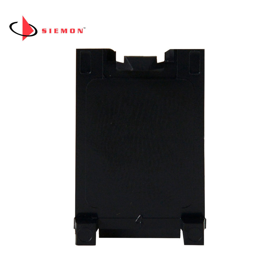 SIEMON MX-BL-01 Tapa Ciega MAX Negro (Pk x 10). No para paneles UltraMax