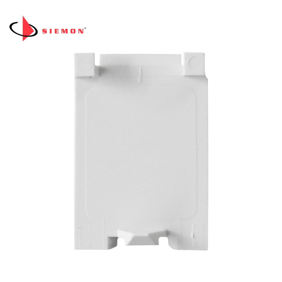 SIEMON MX-BL-02 Tapa Ciega MAX Blanca (Pk x 10). No para paneles UltraMax