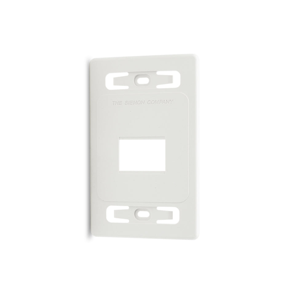 SIEMON MX-FP-S-02-02B, Placa fronta,l vertical 2 puertos