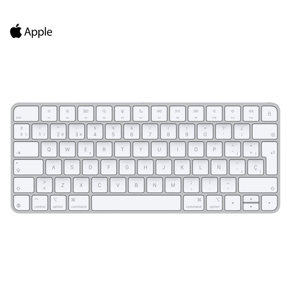 Teclado Apple Magic MXCK3E/A, Inalámbrico, USB-C, BT, Blanco