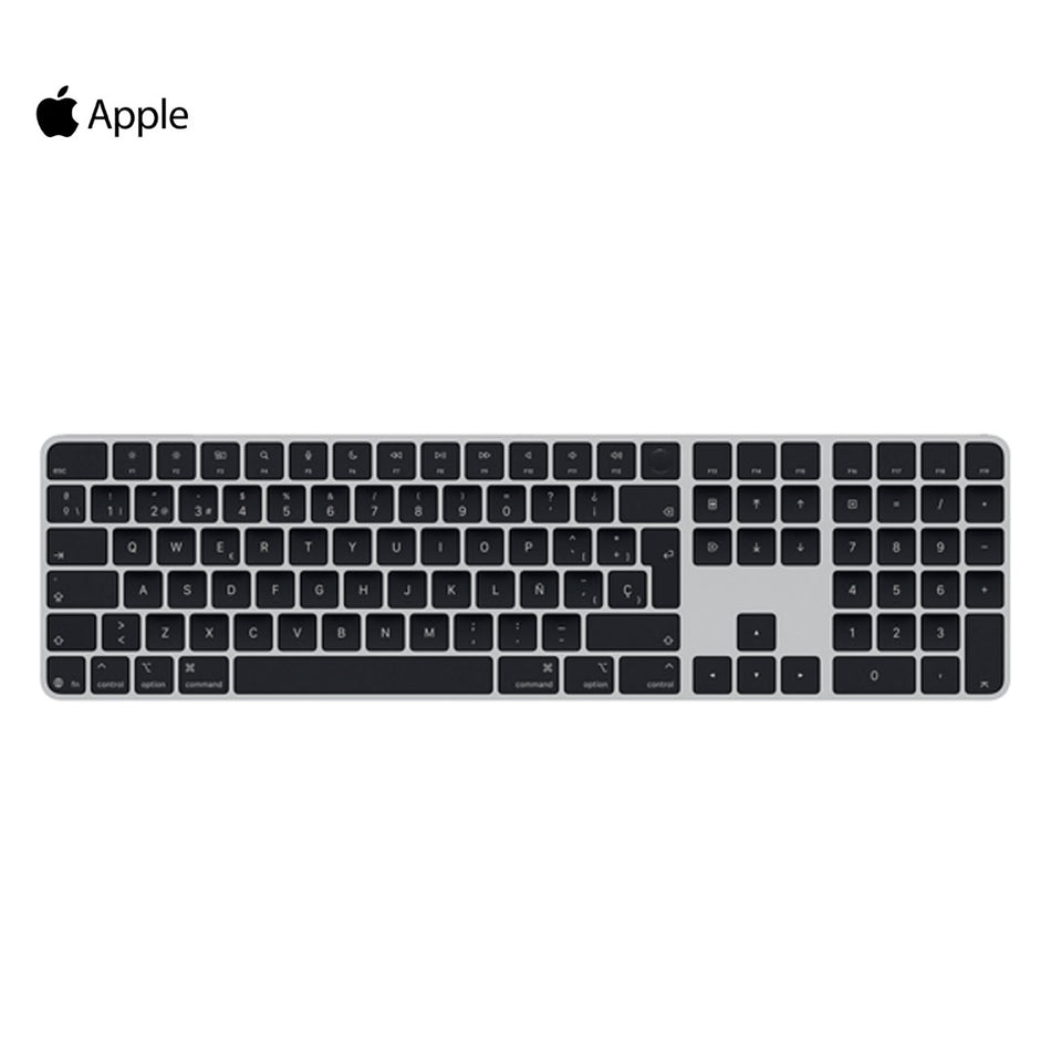 Teclado Apple Magic inalambrico Keyboard con Touch ID y numérico para modelos de Mac con chip de Apple (USB‑C) Español
