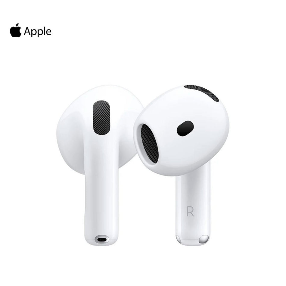 Audifono C/microf. Apple AirPods 4 MXP93AM/A, BT, 4h, Estéreo, Binaural, Blanco