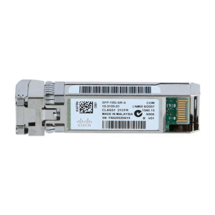 CISCO SFP-10G-SR-S= - MÓDULO TRANSCEIVER SFP +, 10 GIGABIT ETHERNET, 10GBASE-SR