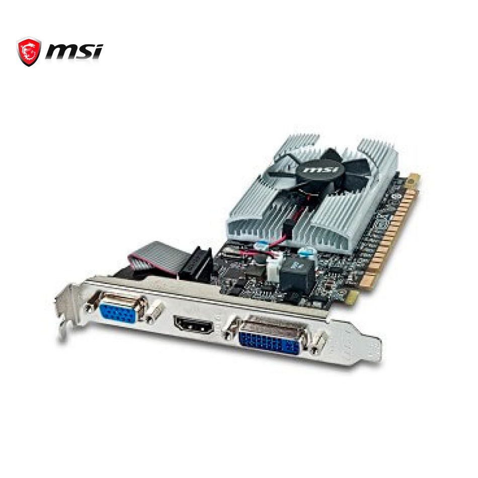 Tarjeta de video MSI NVIDIA GeForce 210, 1GB DDR3 64-bit, HDMI/DVI/VGA, PCI-E 2.0 X16.