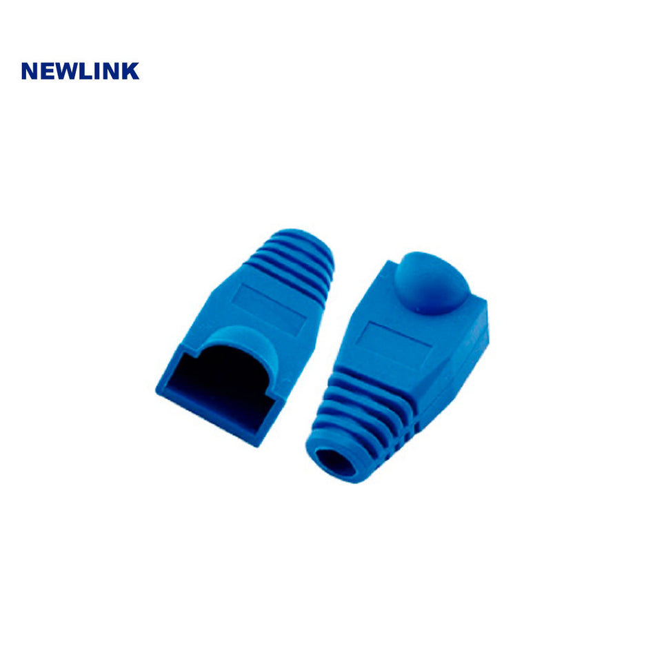 NEWLINK NEW-15100BL BOLSA DE 100 CUBIERTAS PLASTICAS PARA RJ45 CAT5 Y CAT6