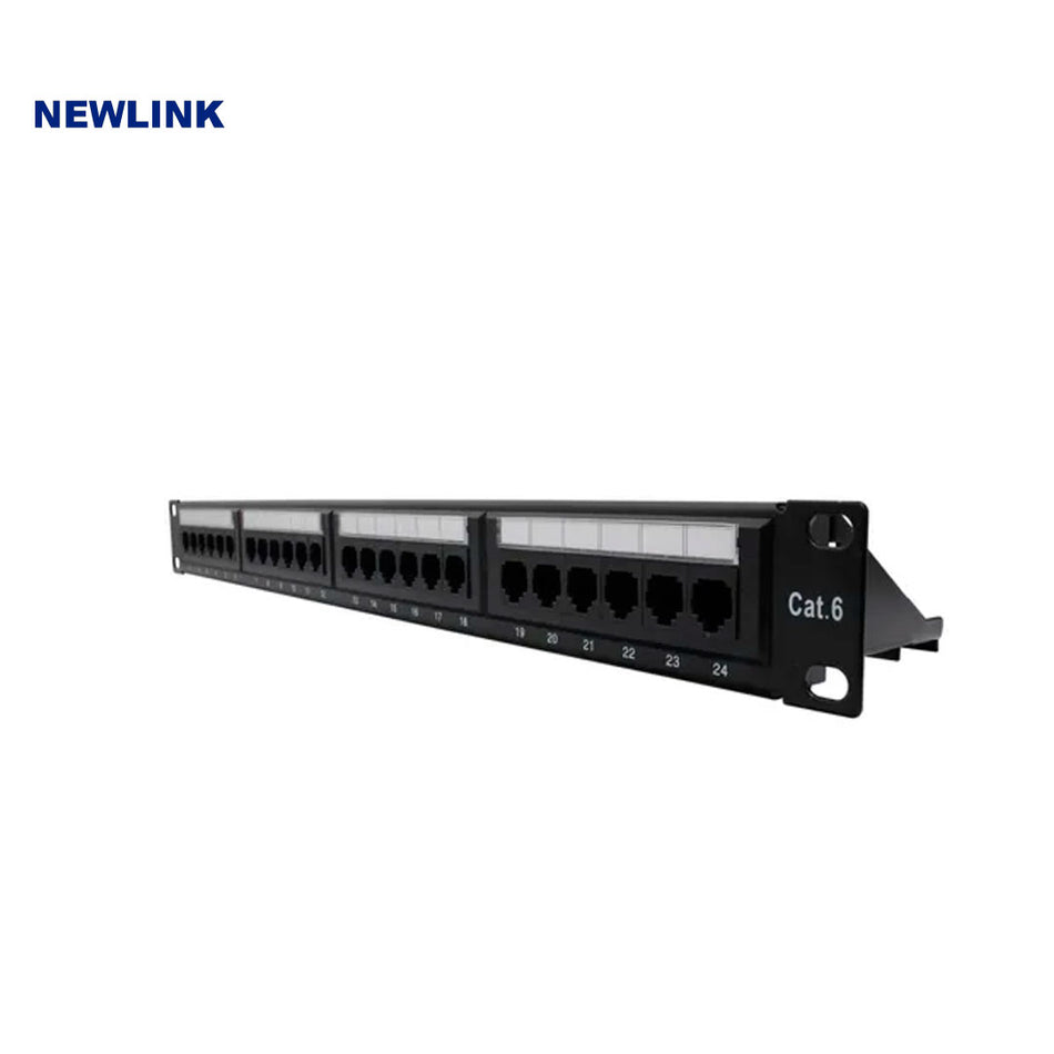 NEWLINK NEW-2666624 PATCH CAT6A PANEL 24 PUERTOS