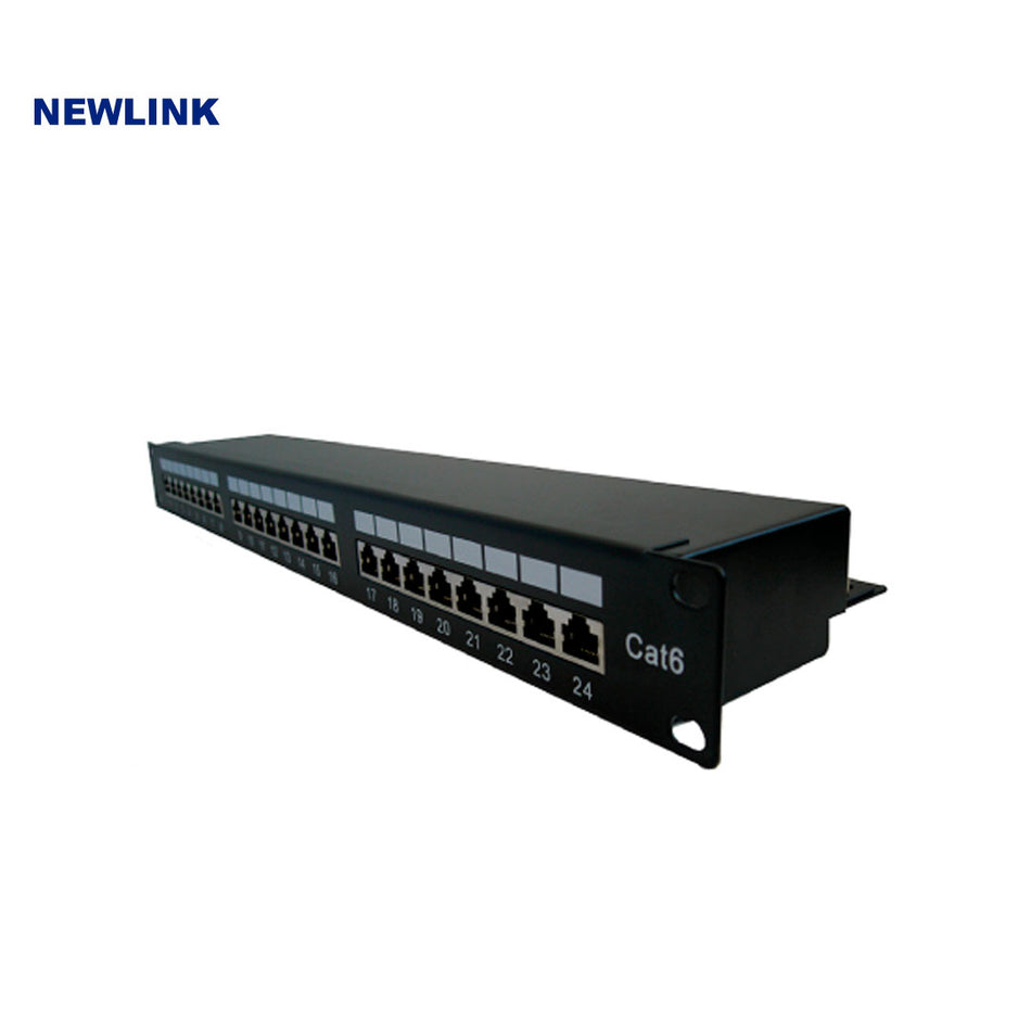 NEWLINK NEW-2666624 PATCH CAT6A PANEL 24 PUERTOS