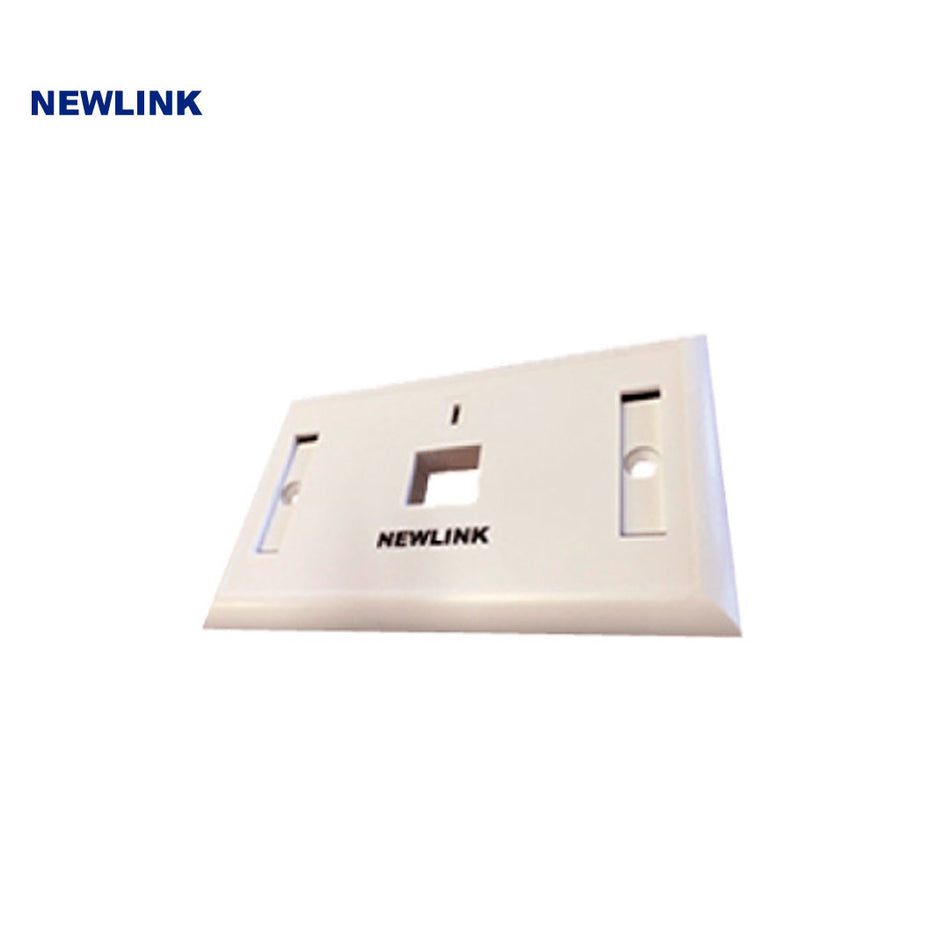 NEWLIINK NEW-4000001 WALL PLATE 1 PUERTO