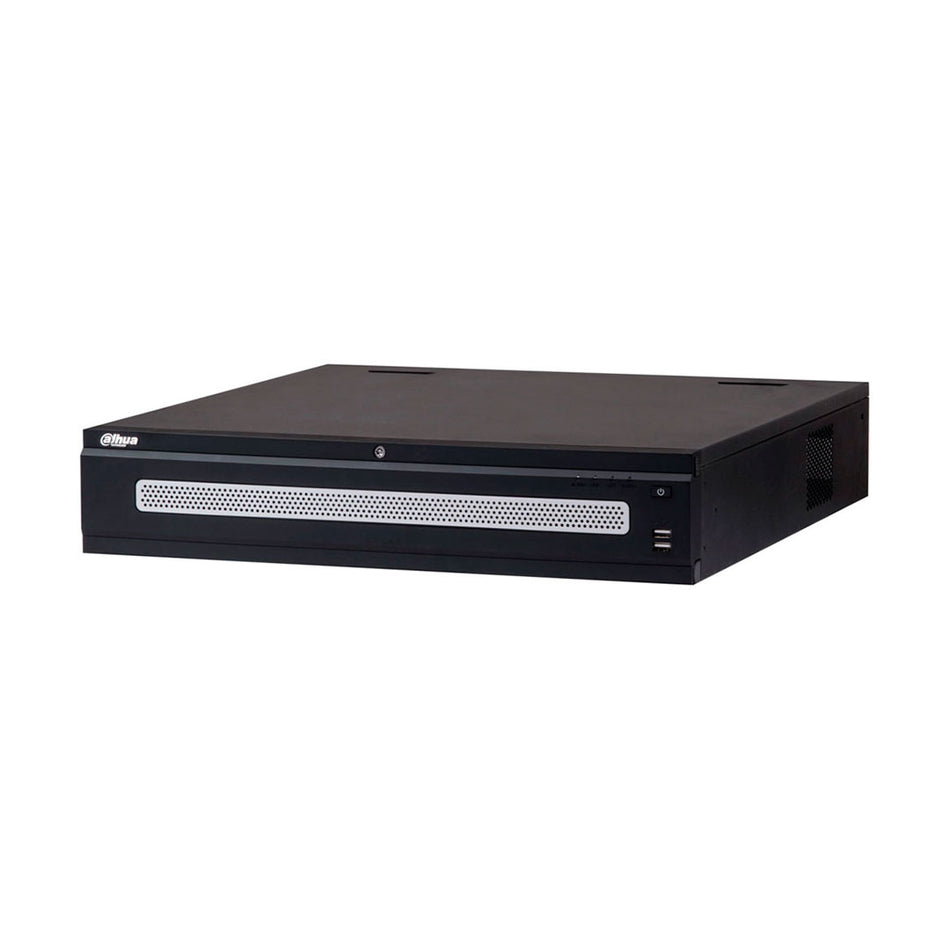 DAHUA NVR608-64-4KS2 - GRABADOR NVR 64CH | Hasta 12MP | TASA Bits 384Mbps | Salida HDMI/VGA | 8 HDD | P2P | ONVIF