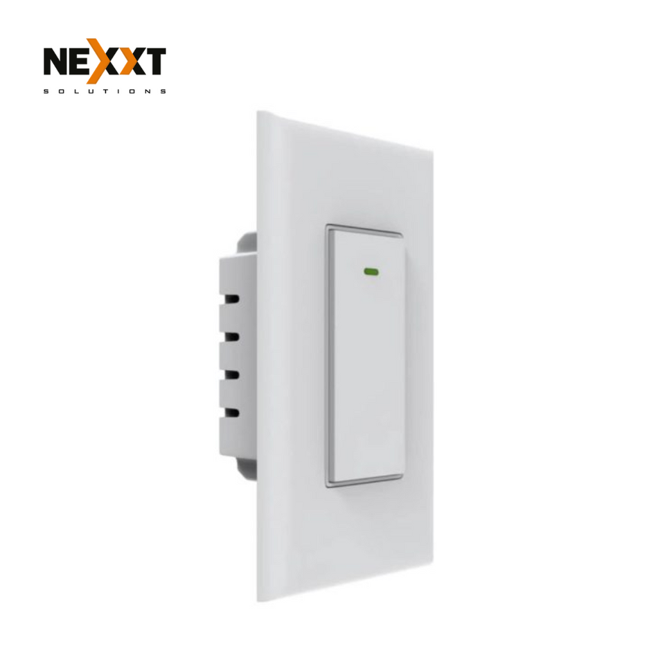 INTERRUPTOR INTELIGENTE MONOPOLAR NEXXT NHE-S100 WIFI TEMPORIZADOR ACTIVACIÓNVOZ