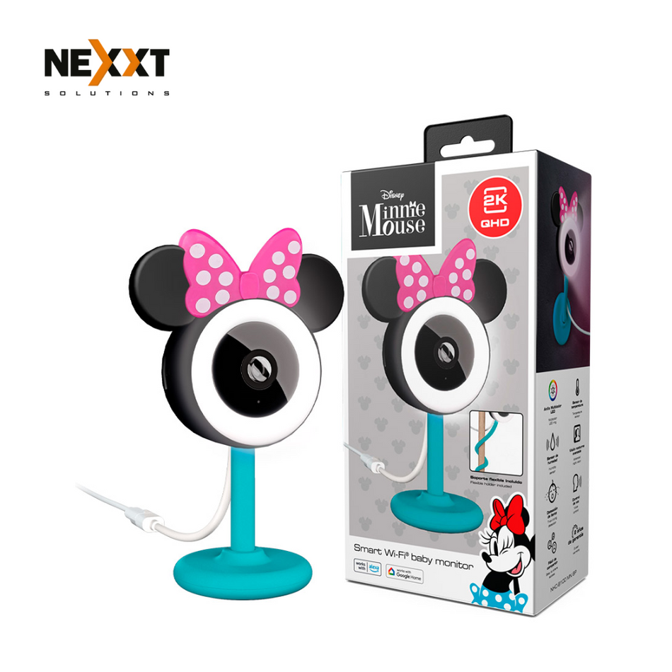 NEXXT NHC-B100 - CAMARA MONITOR INTELIGENTE WI-FI PARA BEBÉ NHC-B100